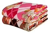 BSB HOME® All Season Multipurpose Polar Fleece Single Bed Printed Assorted Multicolor Light Weight Blanket (Set of 2, 90 x 60 inches)