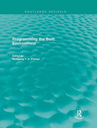 Programming the Built Environment pour concevoir et planifier l'espace