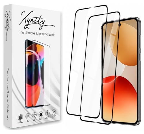 Image of Xynity Ultra Tempered Glass for Realme P4x (Pack of 2) - Edge to Edge Full Screen Coverage with Easy Installation Kit