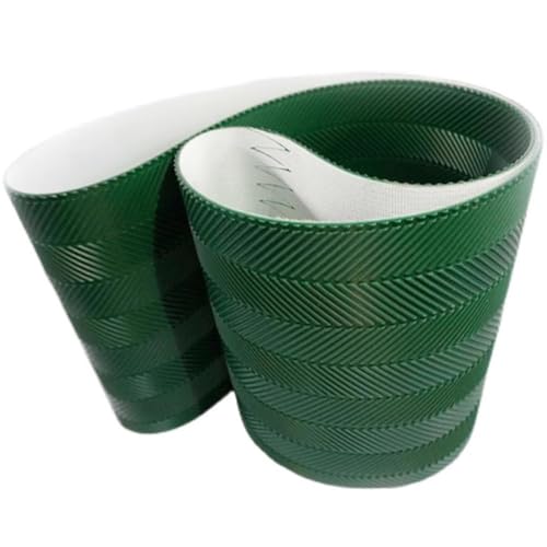 YJEUZCD PVC Conveyor Belt, Motorized Conveyor Industrial Transport Conveyor Replacement Belts, Commercial Production Line Warehouses Factories Unloading Pulley Belt(3.9x98.4 ft)