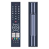 RC45137P TV Remote Control Replacement Compatible with Logik/Nordmende/Techwood/Luxor LUX0143010 LUX0165005/01 L32SHE22 ARTX55UHD 65AO11UHD Smart HD HDR LEDs