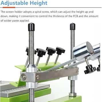 Silk Screen Printing Machine, Desktop T-Shirt Printer with Squeegee for DIY and Professional Projects