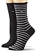 Produktbild Tommy Hilfiger Damen TH Women SMALL Stripe 2P Socken, Schwarz (Black 200), 35/38 (2er Pack)