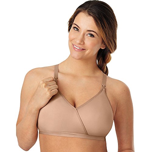 Playtex Nursing Seamless Wirefree Bra with Shaping Foam Cups_Cafe au Lait_S