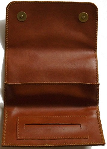 GERMANUS Tobacco Pouch from Artleather, Leather free - Made in EU - Pocket Fuscus