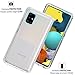 Tothedu Phone Case for Galaxy A51 4G Case, SM-A515U Case with Tempered-Glass Screen Protector, Clear Full Body Protective Hard PC Shell TPU Bumper Cover Cases for Samsung Galaxy A51 4G (Clear)