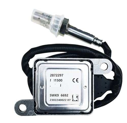 Capteur 5WK9 6692 NOx pour camions à moteur 10-13 compatible avec modèles 2872297 et 2894945
