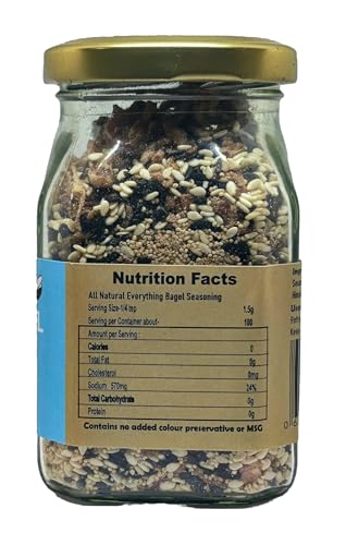 Artisan Palate All Natural Everything Bagel Seasoning By 100 Grams