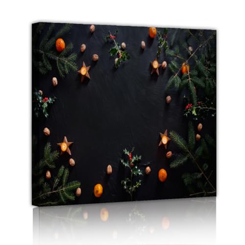 Peinture pour la maison murale rustique souvenir de Noël