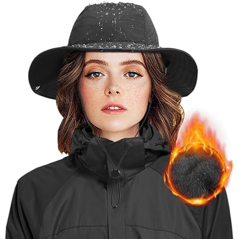Waterproof Fleece Lined Bucket Hat for All Cover
