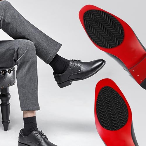 Image of Ashoesert Non Slip Shoe Pads,Shoe Sole Protector,Shoe Grips on Bottom of Shoes,Anti Slip Grips for Shoes (Black - 6 Pairs)