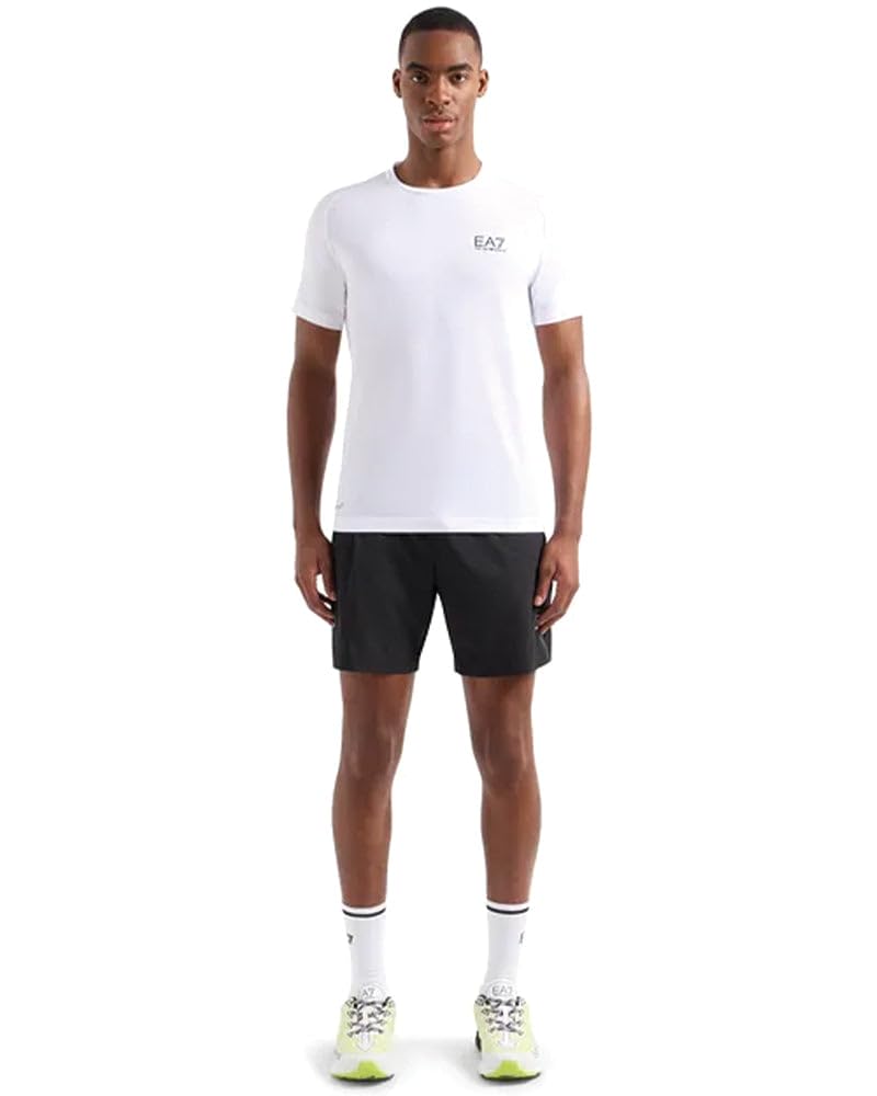 EA7 Uomo Set Maglietta e Pantaloncini Ventus 7, Multicolore