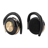 Dioche Binauraler Anruf, Großer Lautsprecher, Am Ohr Hängender -Kopfhörer, Stereo-Zweikanal-Funkkopfhörer mit Rauschunterdrückung und Langer Akkulaufzeit, Stilvolles Design aus Aluminiumlegierung