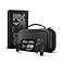 CoBak Large Capacity Carrying Case for ROG Xbox Ally X 2025 / ROG Xbox Ally 2025, Ultra Premium EVA Travel Pouch with 10 Game Cartridges, Screen Protective Cover, Accessories Storage Bag, Black