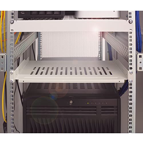 Accessoire de racks étagère LogiLink SF1C35G support fixe gris pour modem