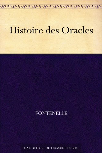  Histoire des Oracles livre En ligne