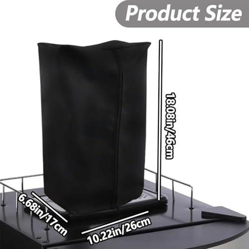 Funda para torre de cerveza negra impermeable para grifo de bar 6