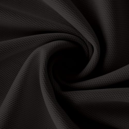 Camisetas masculinas com rede de pesca gradiente, manga comprida, gola alta, treino, atlético, verão