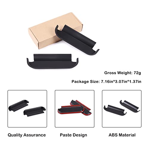 Aunginsy Car Door Handle Storage Organizer Baffle Compatible with Toyota FJ Cruiser 2007-2021 Front Door Handle Armrest Tray Glove Pallet Box Cover Side Door Grab Handle Groove Storage Box Accessories by Aunginsy - Image 7