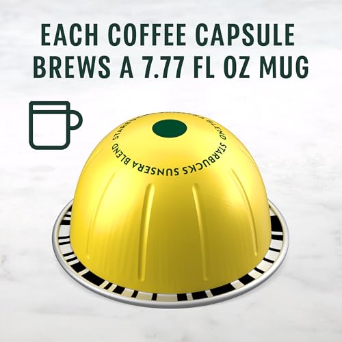 Image of Starbucks by Nespresso Vertuo, Sunsera Blend, 32-count Coffee Pods, Brews 7.8 oz.