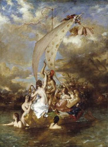 Art Imprimé Image Peinture Murale de prestige William Etty 60x90cm art classique