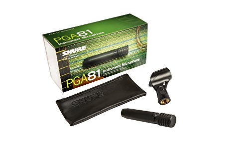 Shure Pga81 Condenser Microphone - With Cardioid Pick-Up Pattern,Condenser Instrument Microphone, No Cable (Pga81-Lc) #TOP1