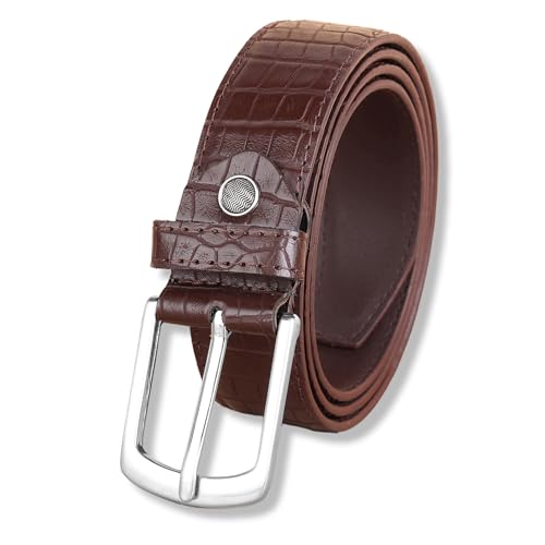Image of ZORO Men' PU Leather Belt, (Black,Brown,Tan)