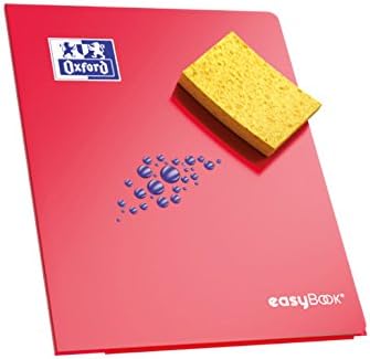Oxford EasyBook A4 Stapled Notebook 96 Pages 90 g Large Squares, Orange - Image 3