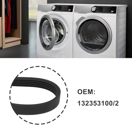 OTOTEC Riemen für Waschmaschine 132353100/2 5PJE1200 Kompatibel mit AEG