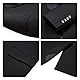 KUDMOL Herrenanzug 3 Stück Smoking EIN Knopf Blazer Weste Hose Sets für Hochzeit Party Prom
