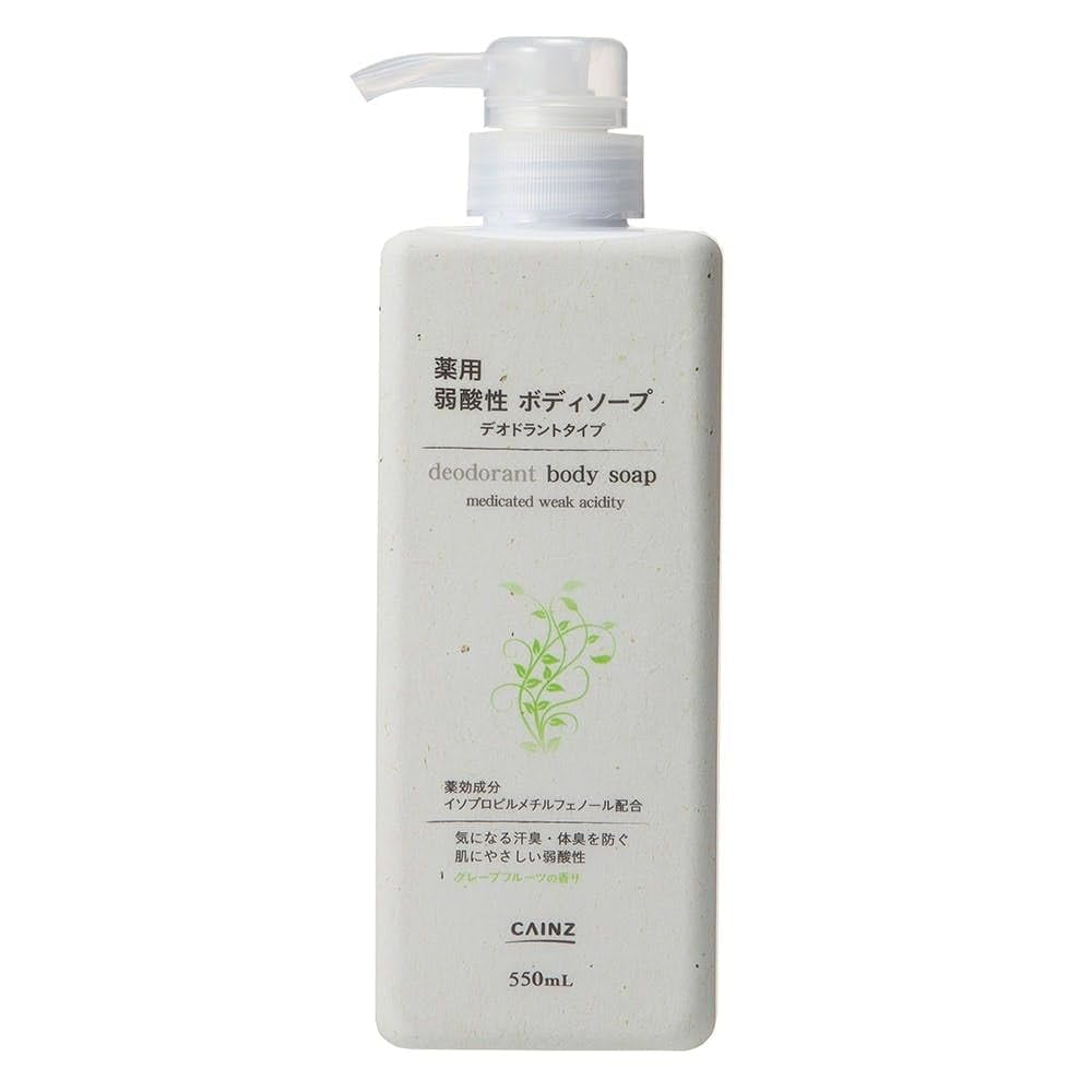 DeoSoap ボディソープ 5個セット Amazon.co.jp: カインズ(CAINZ) 薬用 弱酸性ボディソープ