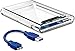 BYCO Box Case Trasparente Tool-Free per SSD Disk Esterno Disco Rigido SATA 2,5” a USB 3.0 [Ottimizzato per SSD, Supporta UASP SATA III] 6Gbps