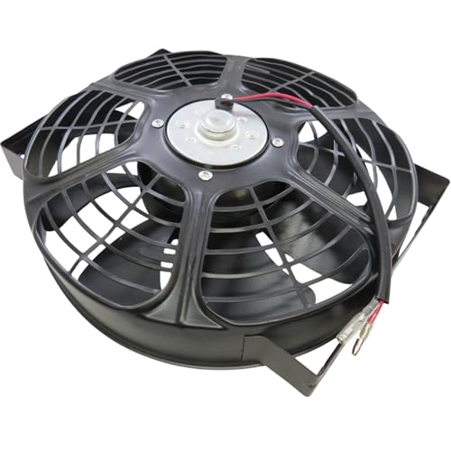 Amazon.co.jp: (mind items) 10インチ 汎用 薄型 電動ファン プッシュ
