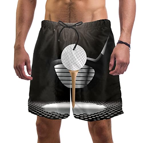 Maillots de bain pour hommes avec short de plage imprimé sport