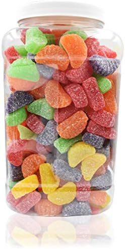 Sarah's Candy Factory Assorted Fruit Slice (5 Lbs in Jar)