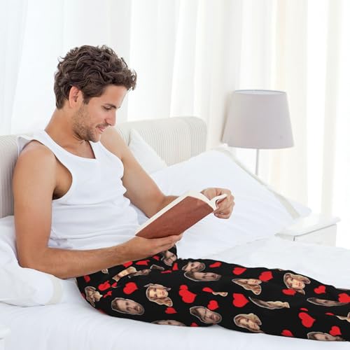 Personalized Pajamas Pants Funny Custom Pajamas Pants for Men Women Bulk Personalized Pajamas Pants with Face3
