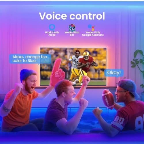 Gesto 10 Meter Smart RGB LED Strip Light With Adaptor| 300 LED Strip with App Control,Alexa & Google Assistant | 16 Million Color Effects,Music Sync | WiFi LED Light for Ceiling,Bedroom & Diwali Decor