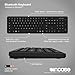 Incase Bluetooth Keyboard – Designed by Microsoft – Sleek Design, Optimized Key Spacing, Office 365 Shortcuts, Swift Pair, 33 ft Range, 3-Year Battery Life -Compatible with Mac/Windows – Black