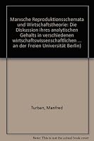 Marxsche Reproduktionsschemata Und Wirtschaftstheorie: Die Diskussion Ihres Analytischen Gehalts in Verschiedenen Wirtschaftswissenschaftlichen Forsch 3428047818 Book Cover