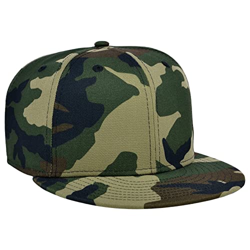 Image of Lids Blank Dime Adjustable Snapback Hat