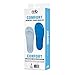 Moneysworth & Best Memory Foam Comfort Insole (Blue, Cut to size)