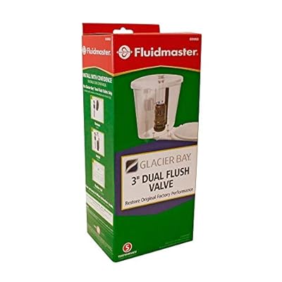 Fluidmaster Replacement Dual Flush Valve for Glacier Bay