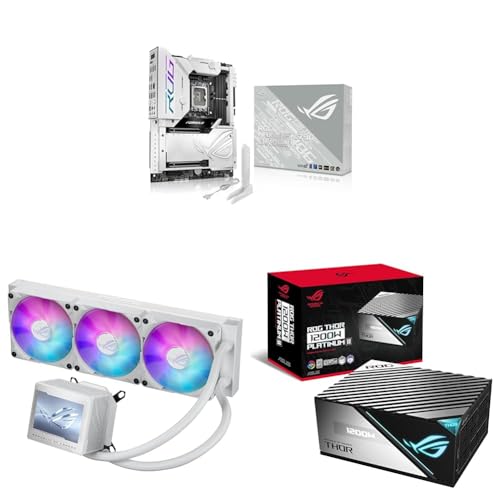 Image of ASUS ROG Maximus Z790 Formula ATX Gaming Motherboard & ROG Ryujin III 360 ARGB WHT All-in-one Liquid CPU Cooler & Thor 1200W Platinum II