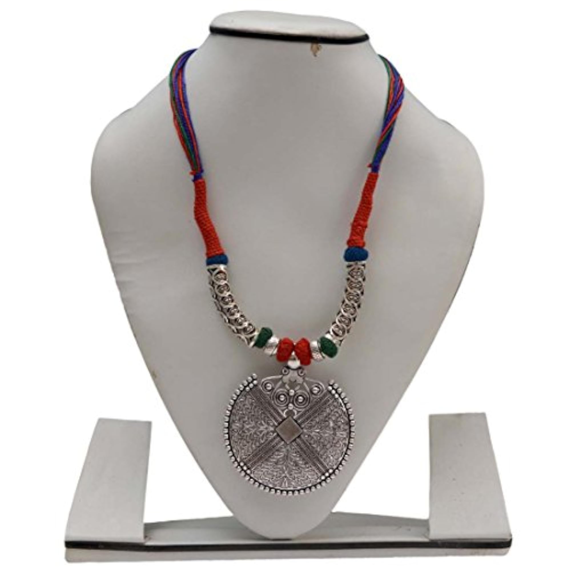 Boho Gypsy Rope Necklace Tribal Style Jewelry