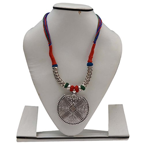 Boho Gypsy Rope Necklace Tribal Style Jewelry