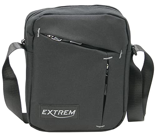 BAG STREET Sac à bandoulière pour homme - Sac à bandoulière pour homme - Crossover Bag, Noir Cover