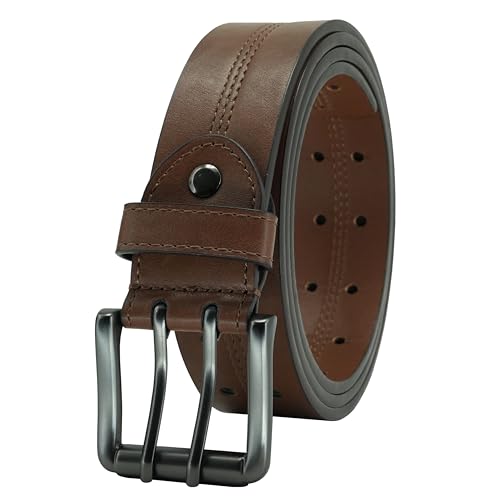 Giantsize Belts for Men Big and Tall Double Prong 2 Hole Plus Size
