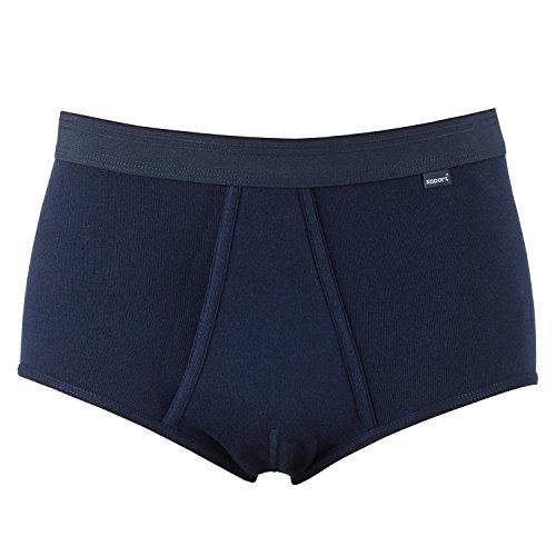Kapart Dunkelblauer Slip mit Eingriff Kurz Übergröße bis 20, Größe:9