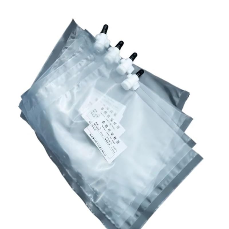 1PCS PVF Sampling Bags for Solid VOCs Detection with PTFE Valve - 0.5L to 10L Options Available(4L)