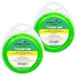 Shark-Tuff® Pack of 2 - Universal Strimmer Wire 2mm x 20m Heavy Duty | Grass Trimmer Line Strimmer Cord | Suitable for All String Petrol & Electric Trimmers (Total 40m)